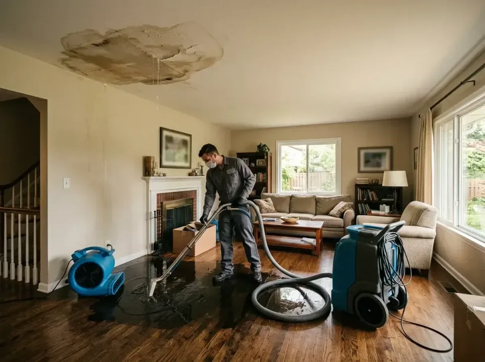 attic-pipe-burst-ceiling-drip-008 — frequently asked questions, Water Damage Restoration & Carpet Care in Evendale, OH